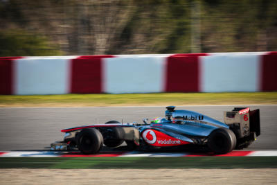 F1 Test Days 2013 Barcelone - Sergio Pérez - McLaren