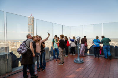 New York - Manhattan - Top of the Rock Observation Deck