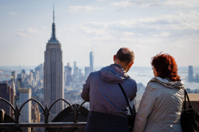 New York - Manhattan - Top of the Rock Observation Deck