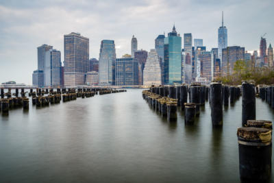 New York - Manhattan skyline from Brooklyn