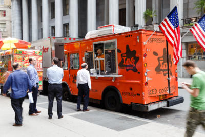 New York - Manhattan - Cofee truck