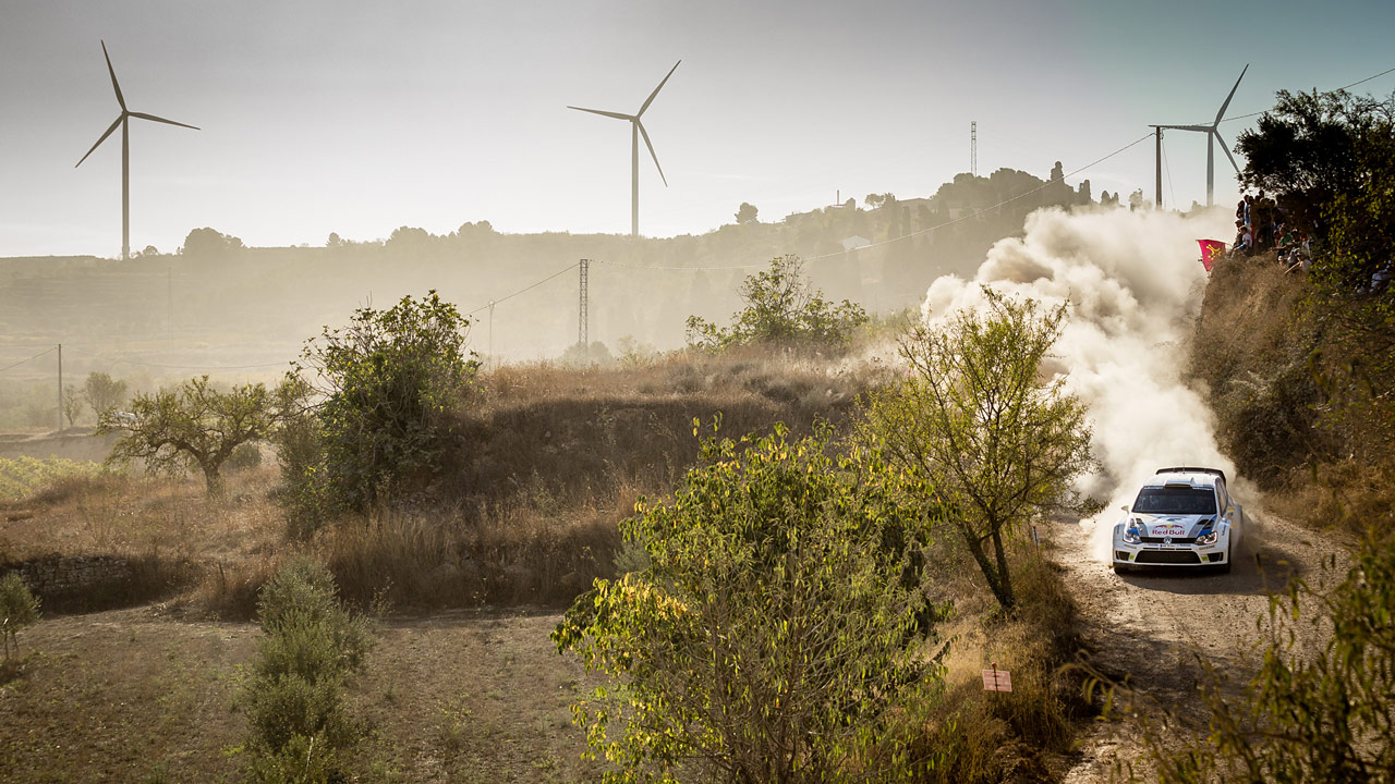 Spéciale terre - Rallye WRC d'Espagne 2013